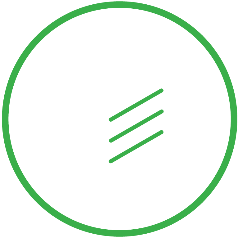 Whitepaper icon white paper icon in green circle