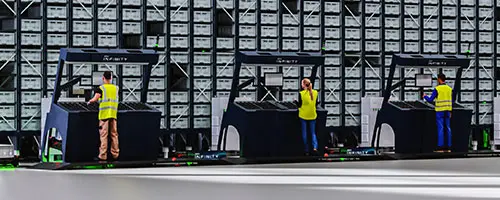 Scalable Storage and Retrieval to Match Warehouse Progressive Demands